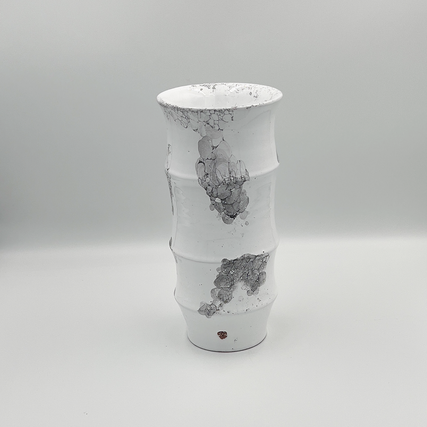 White Bamboo Vase II