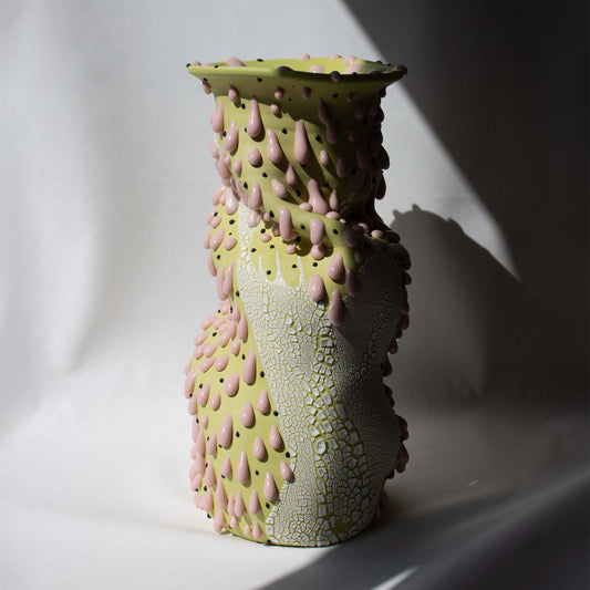 Chartreuse Slump Vase  | 2025 Edition