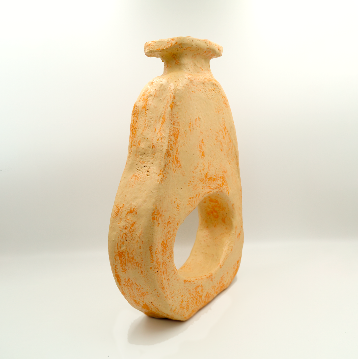 Jarrón Core amarillo