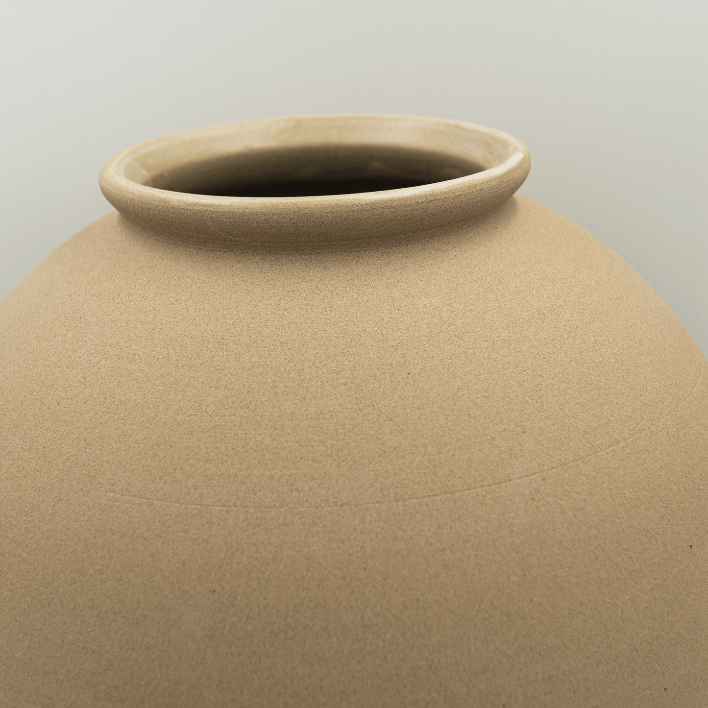Moon jar Sand
