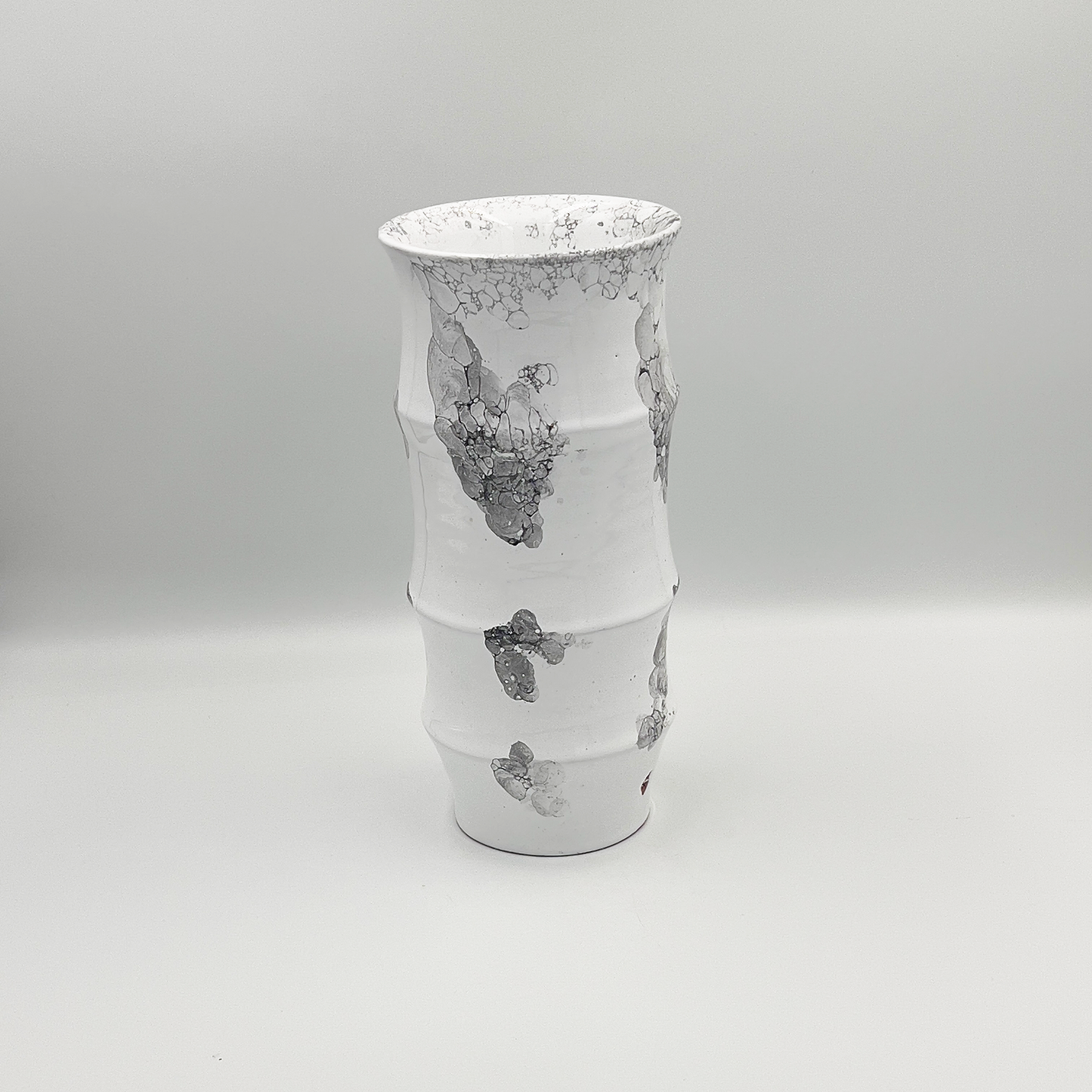 White Bamboo Vase II