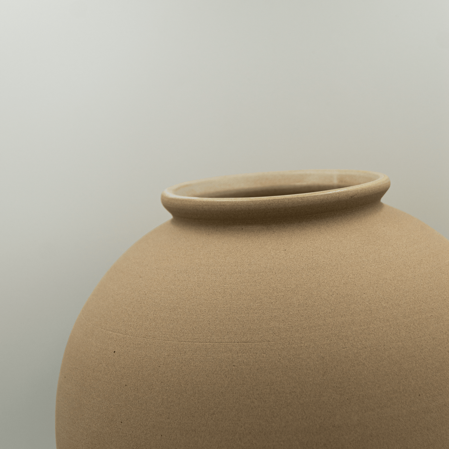 Moon jar Sand