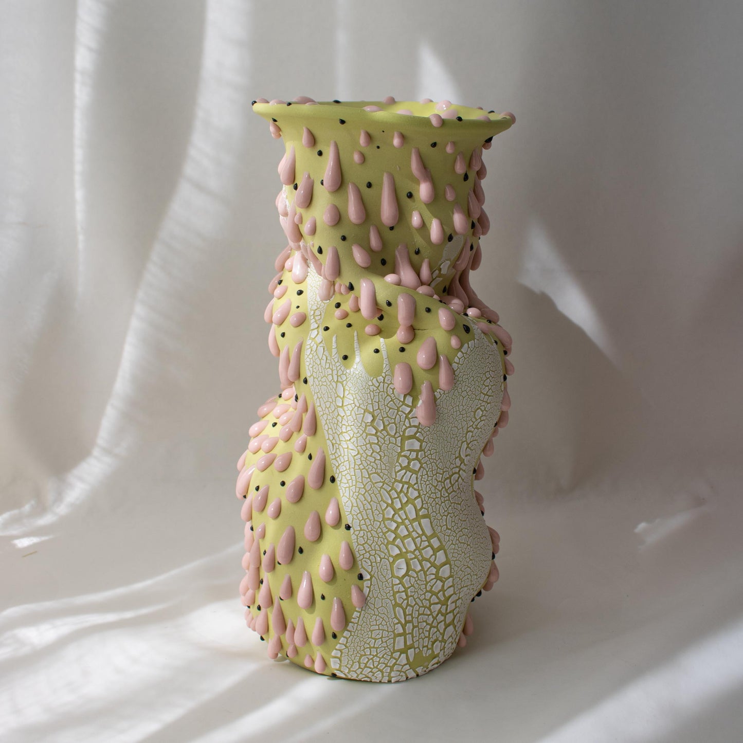 Chartreuse Slump Vase | 2025 Edition