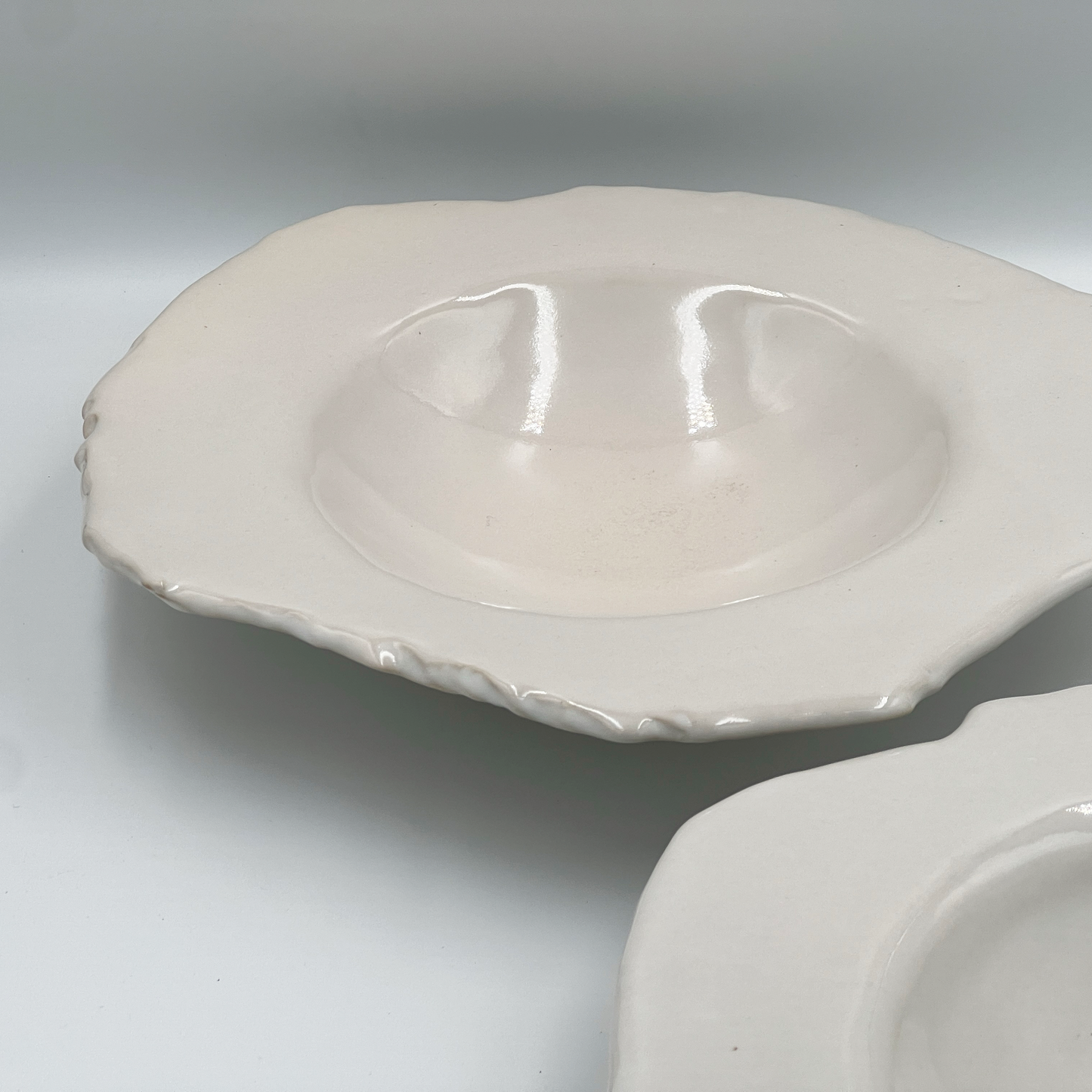 Trencat Plate White
