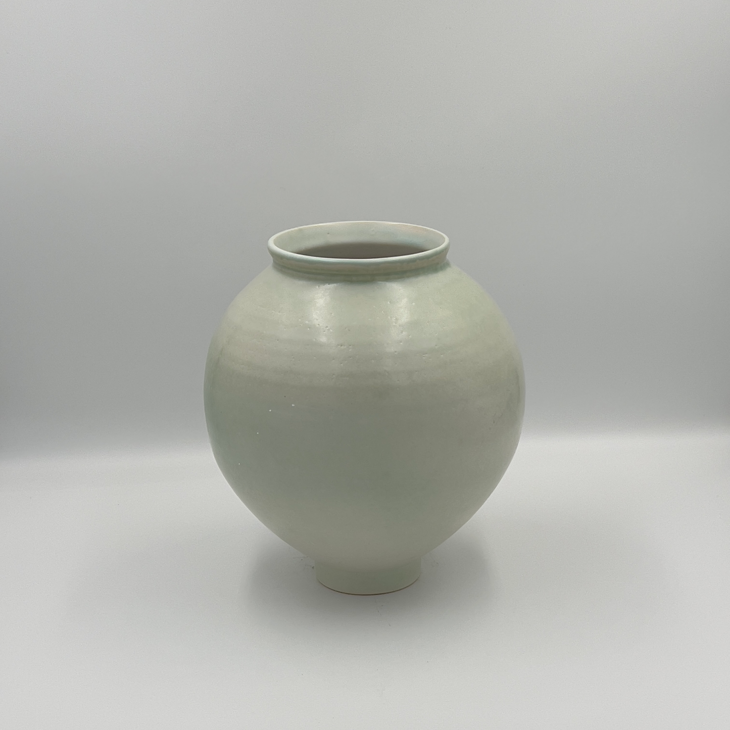 Moon jar Rukoryo - Verde suave
