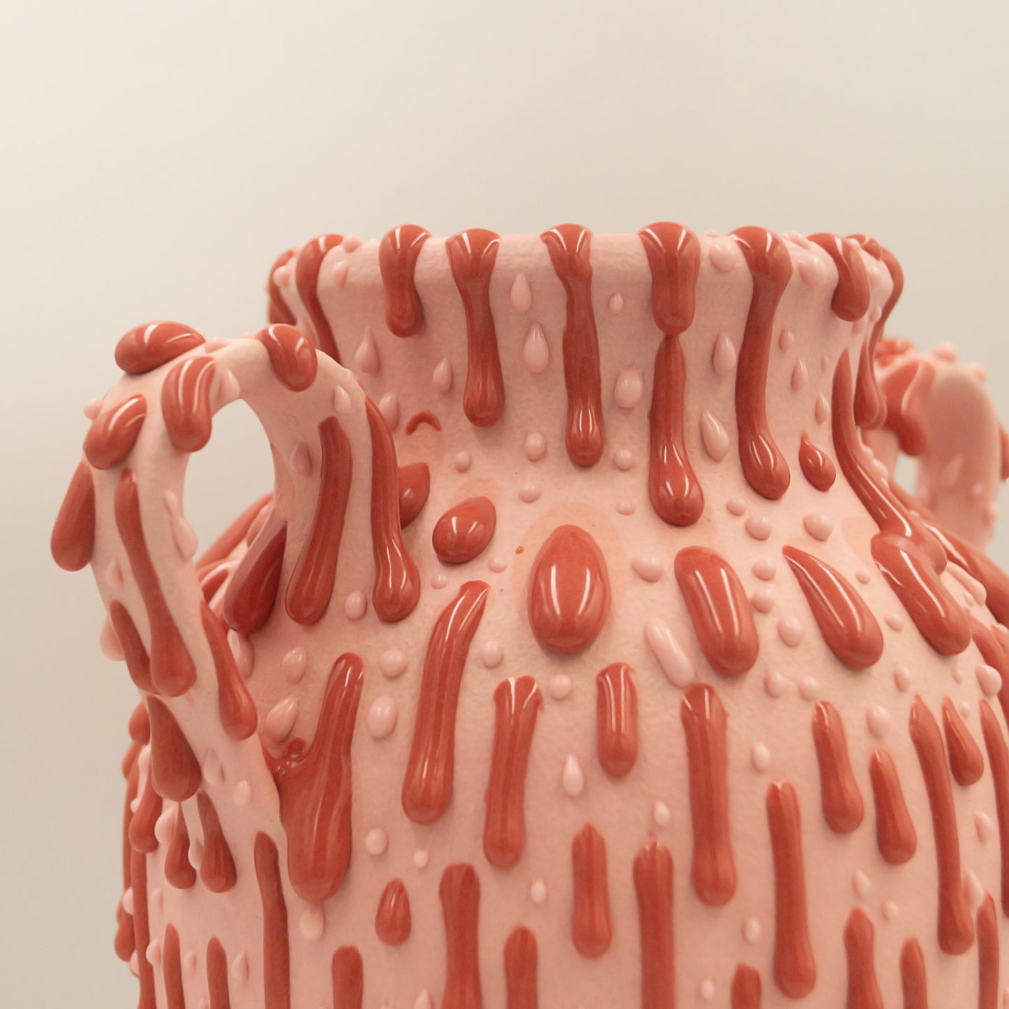 Jarrón Pink Drop