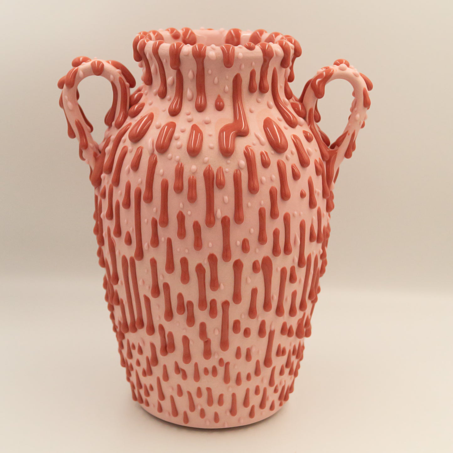 Jarrón Pink Drop