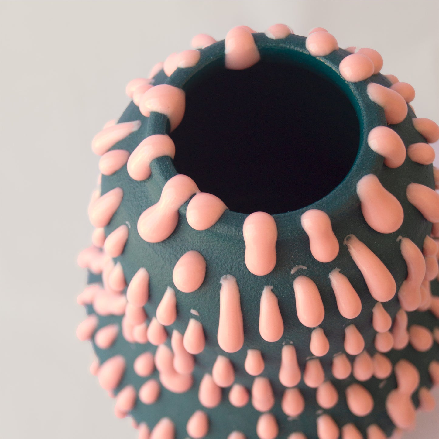 Jarrón Blue-Pink Drop
