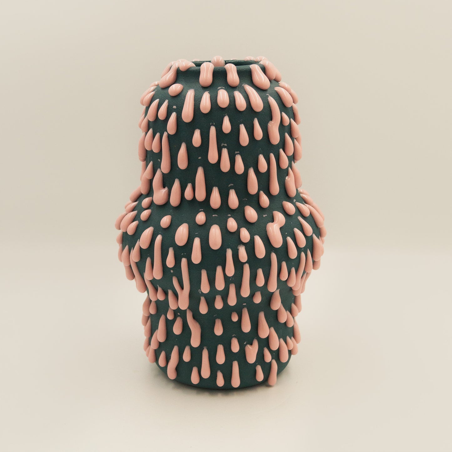 Jarrón Blue-Pink Drop