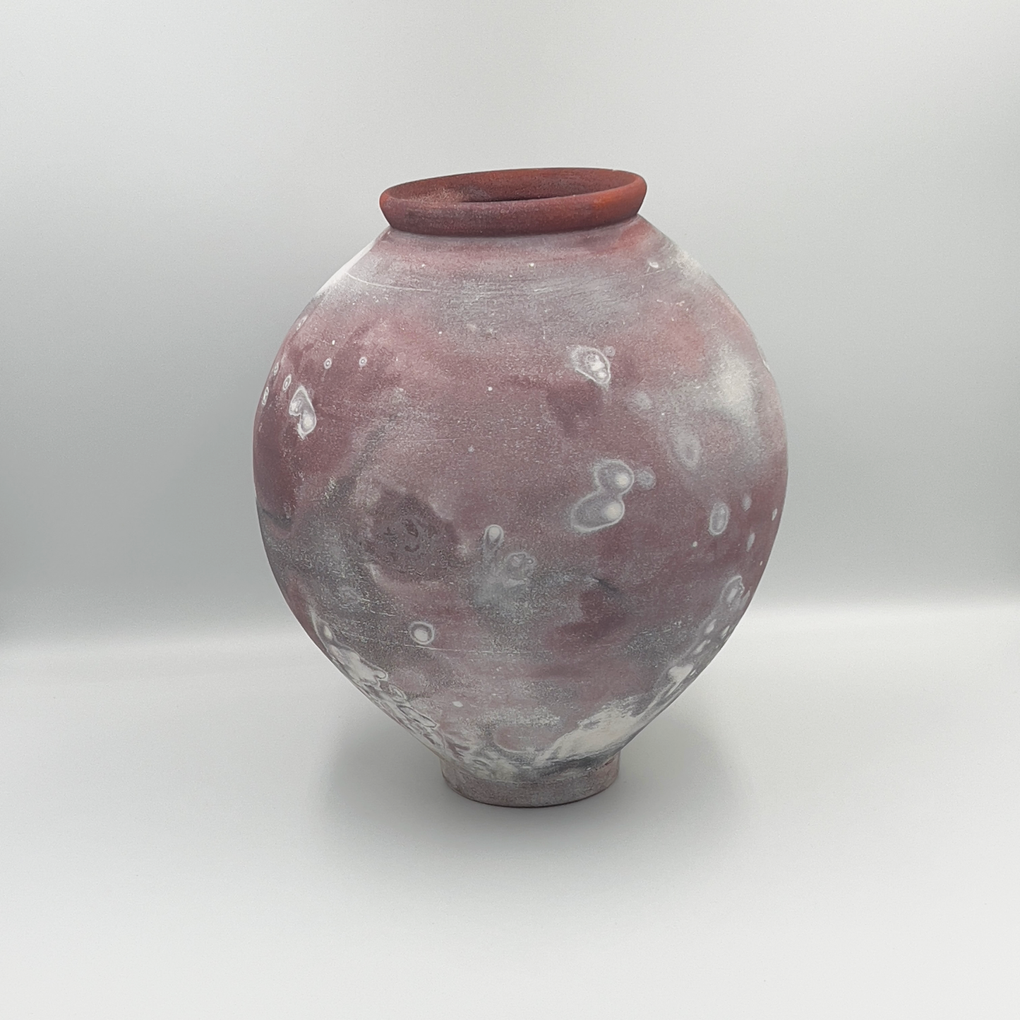 Moon jar Rukoryo - Rojo Violeta 1
