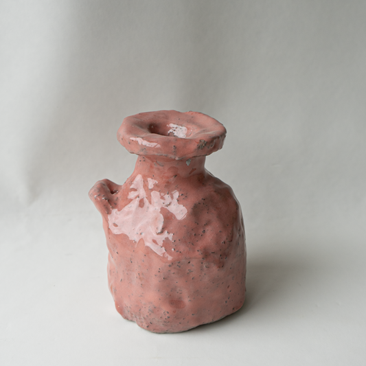 Jarrón Tiny bola rosa