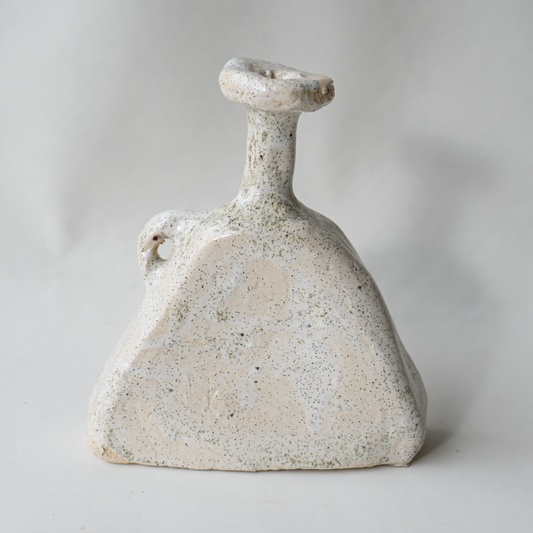 Jarrón Tiny blanco roto