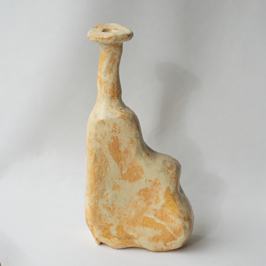 Jarrón Tiny mantequilla