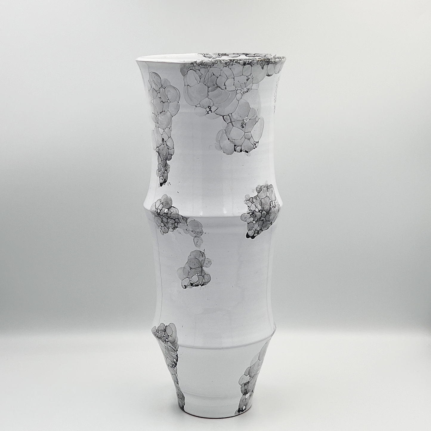 White Bamboo Vase IIII