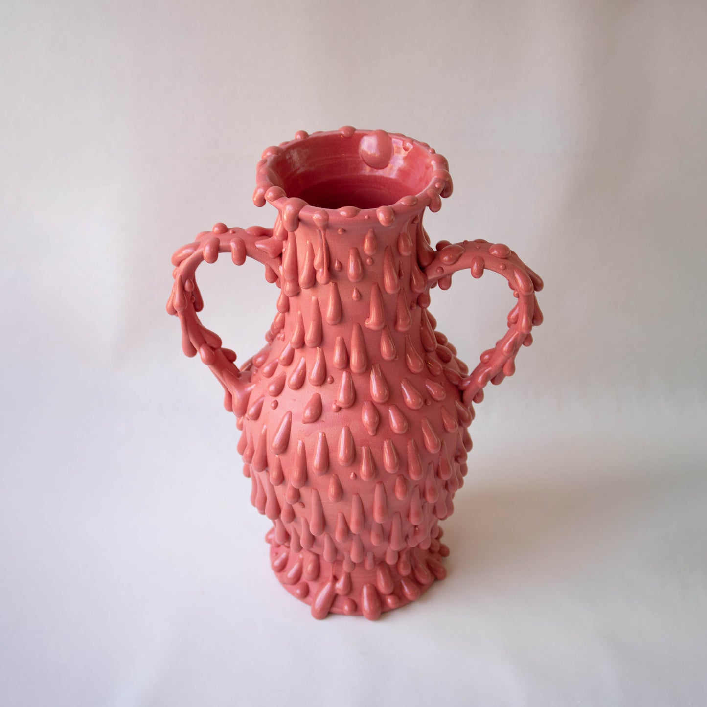 IndianRed Handled Vase  | 2025 Edition