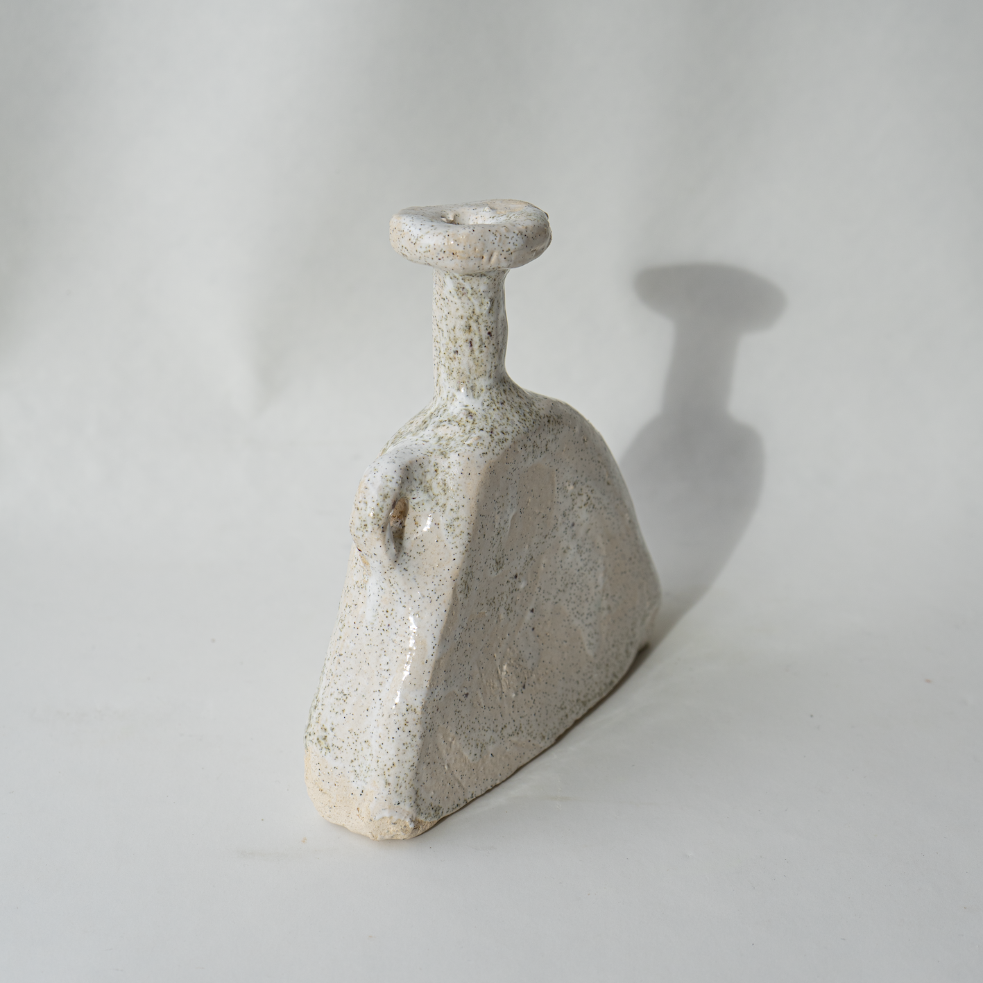 Jarrón Tiny blanco roto