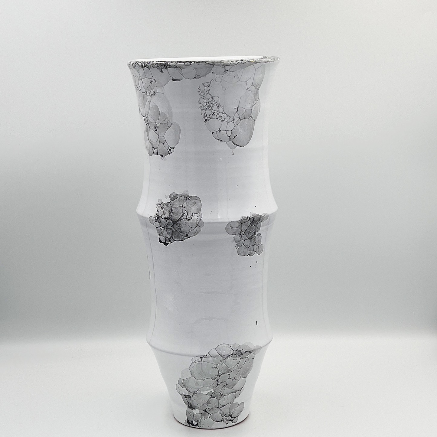 White Bamboo Vase IIII