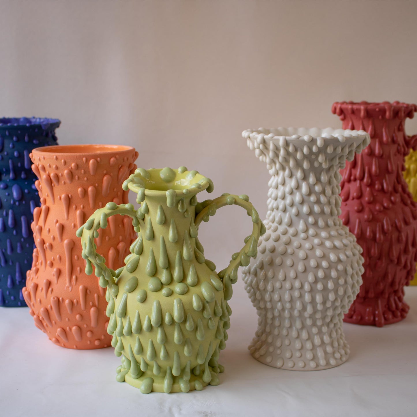 Pistachio Slumped Vase | 2025 Edition