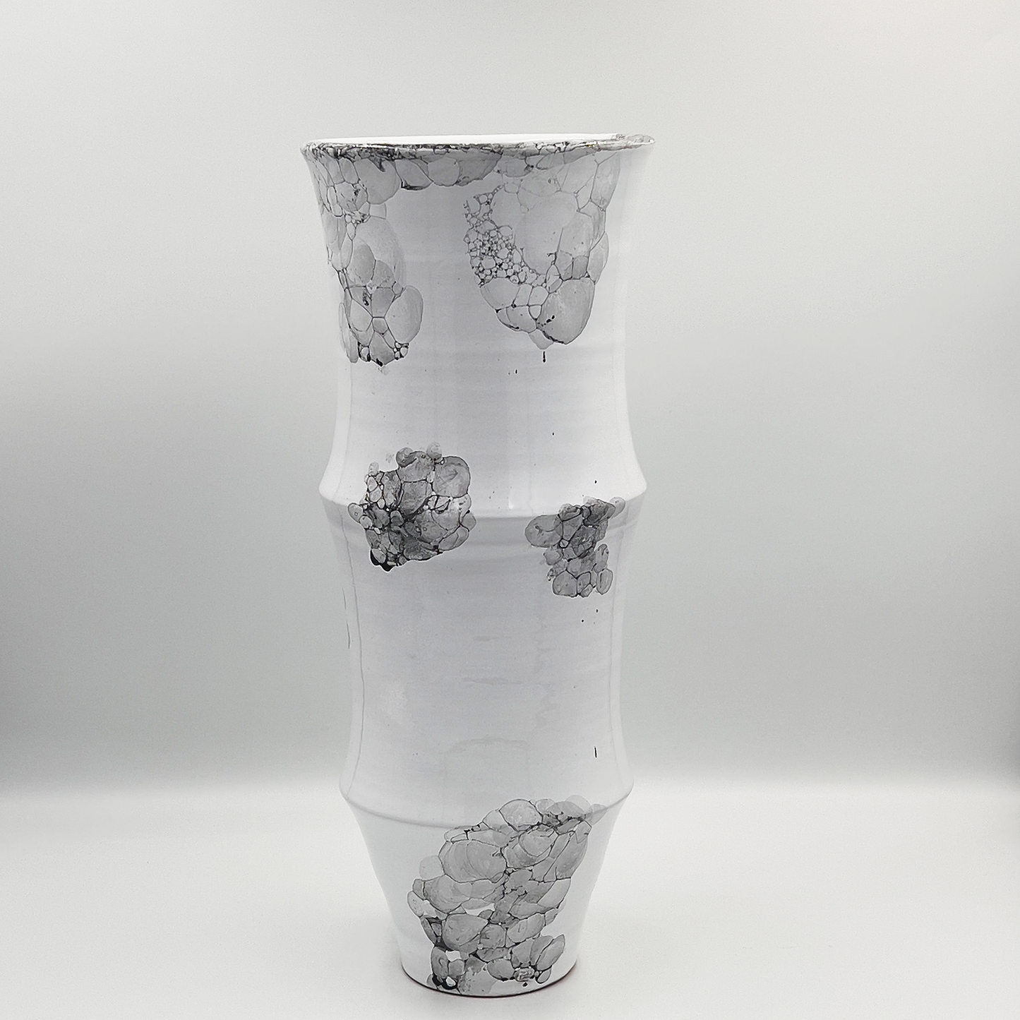 White Bamboo Vase IIII