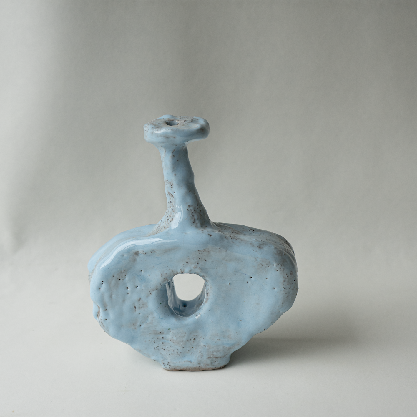 Jarrón Tiny azul bebé