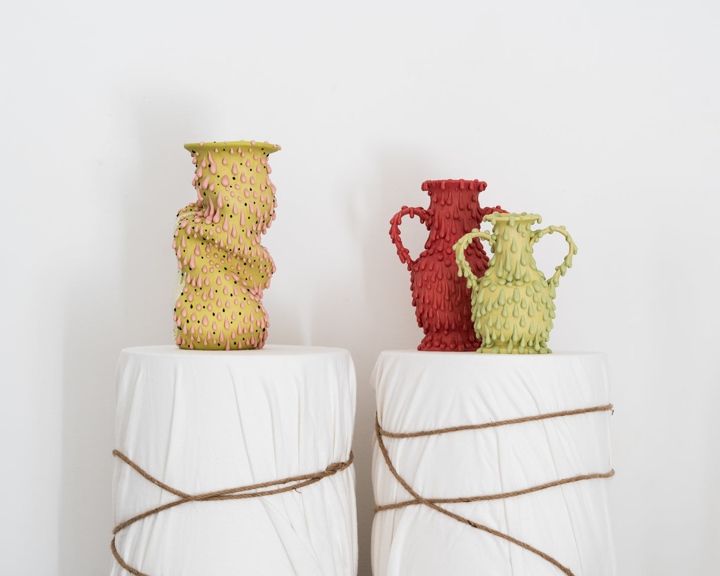 Philip Kupferschmidt — Pistachio Slumped Vase
