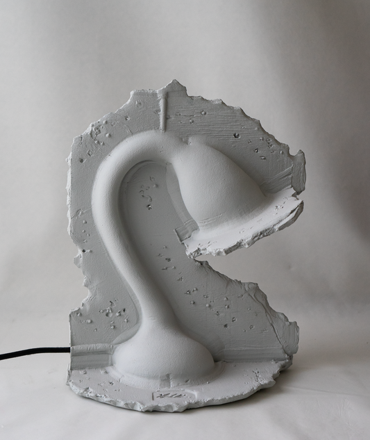 Blow-up Lamp Grey