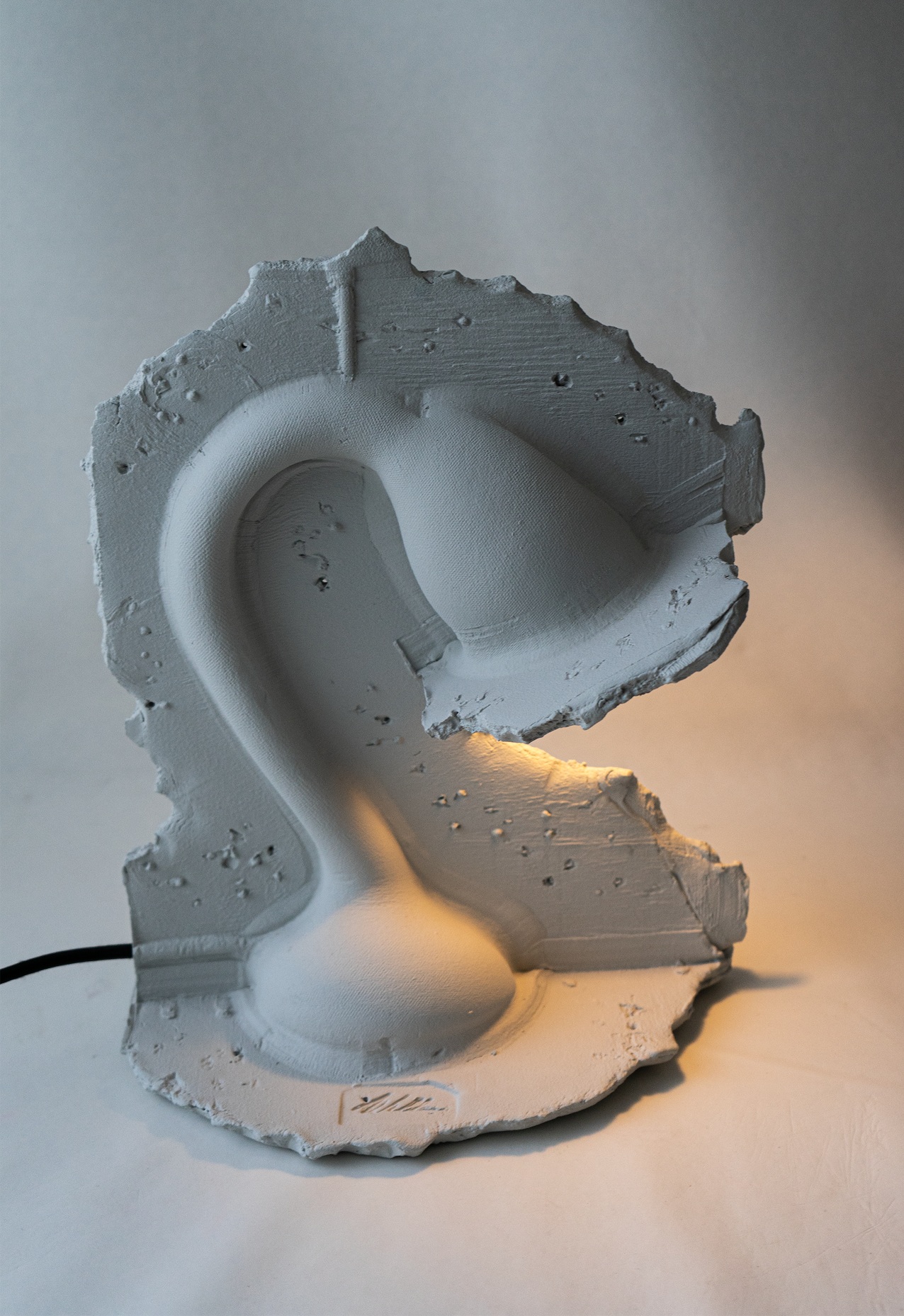 Blow-up Lamp Grey