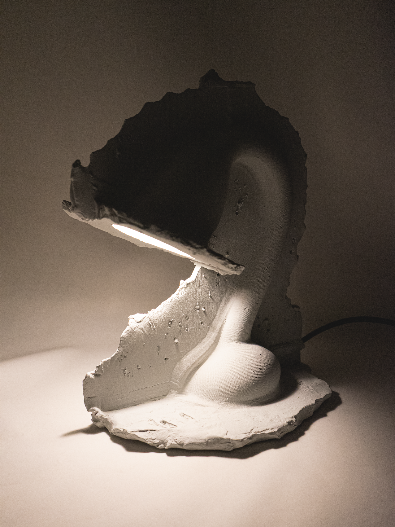 Blow-up Lamp Grey