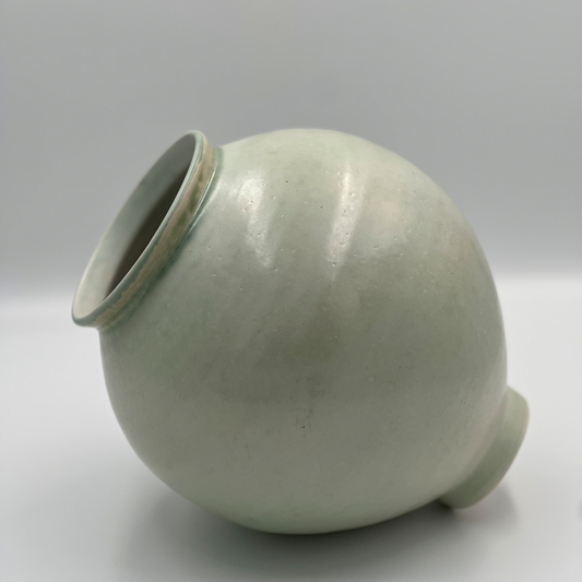Moon jar Rukoryo - Verde suave