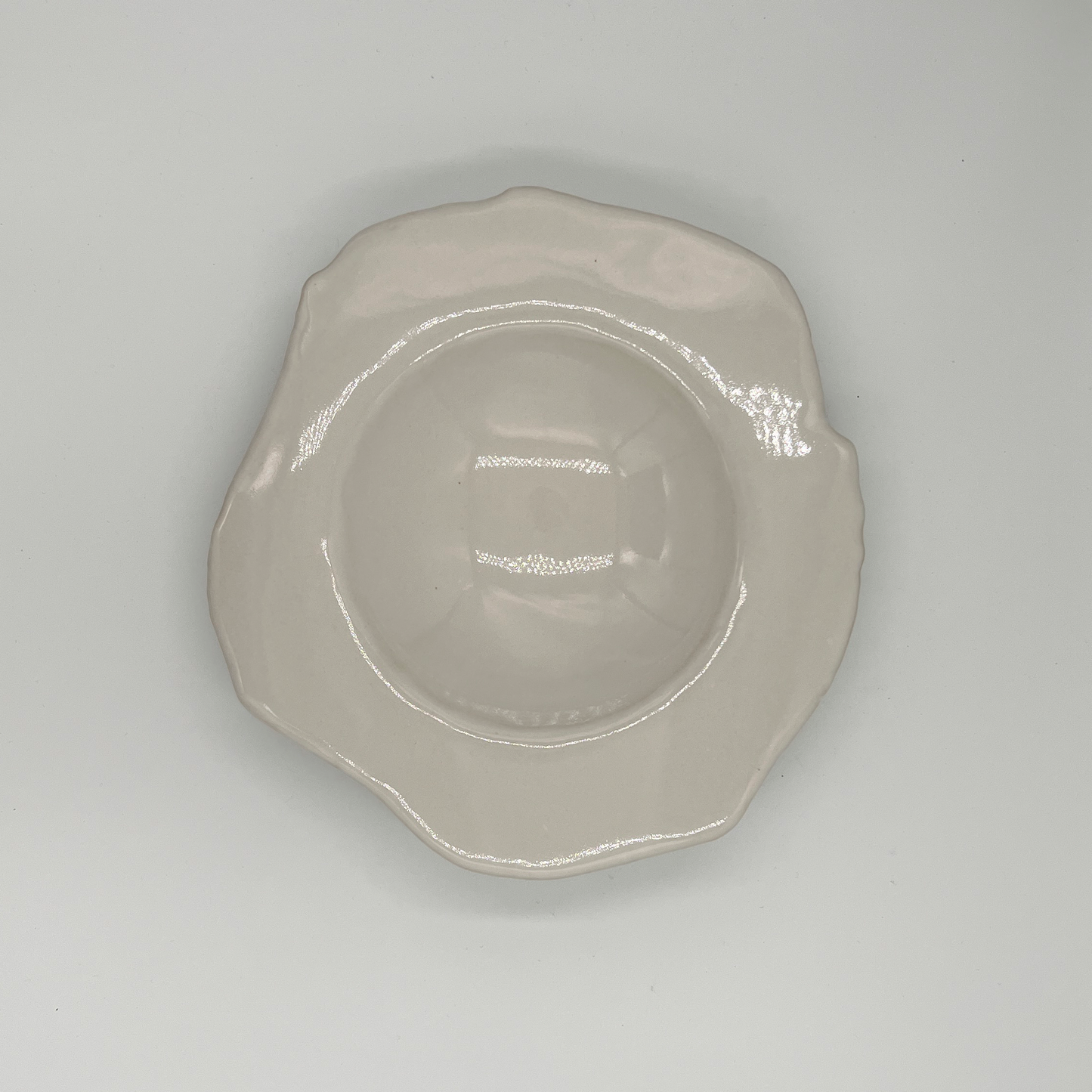 Plato Trencat Blanco