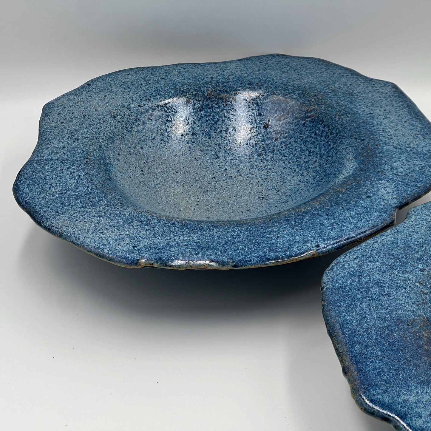 Trencat Plate Blue