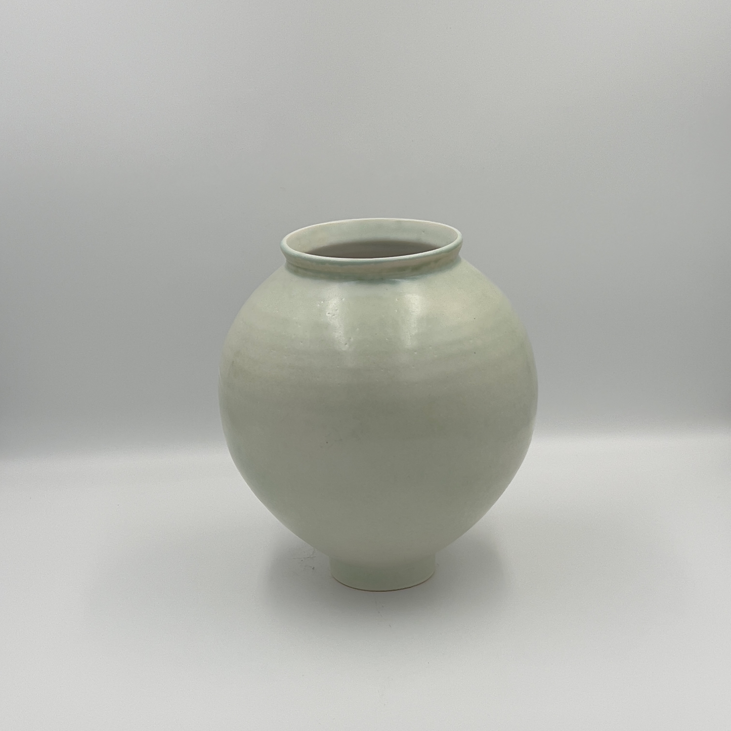 Moon jar Rukoryo - Verde suave